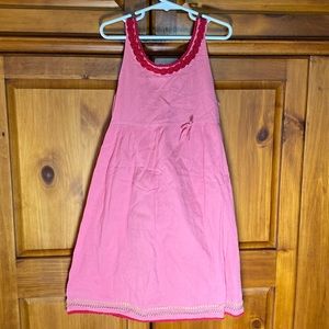 Pink & Red Girls Summer Spring Sun Dress